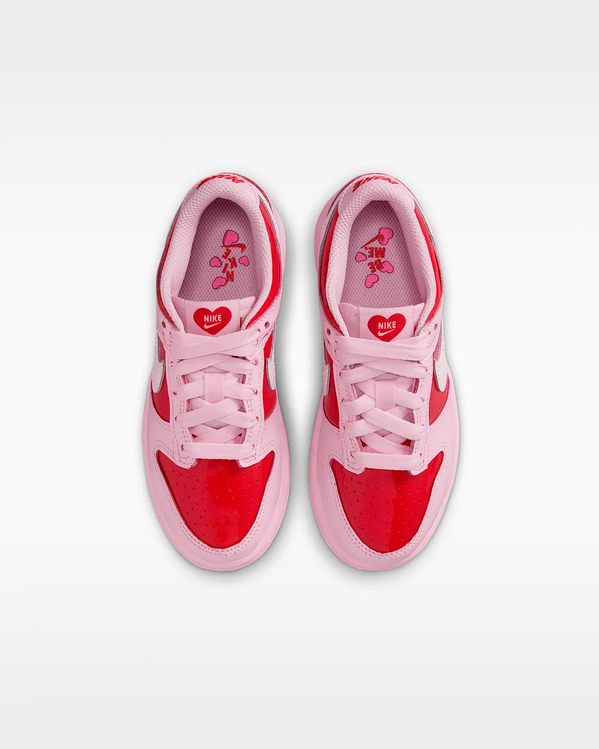 Кроссовки Nike Dunk Low для маленьких детей, Pink Foam/Light Crimson/Summit White — фото 4