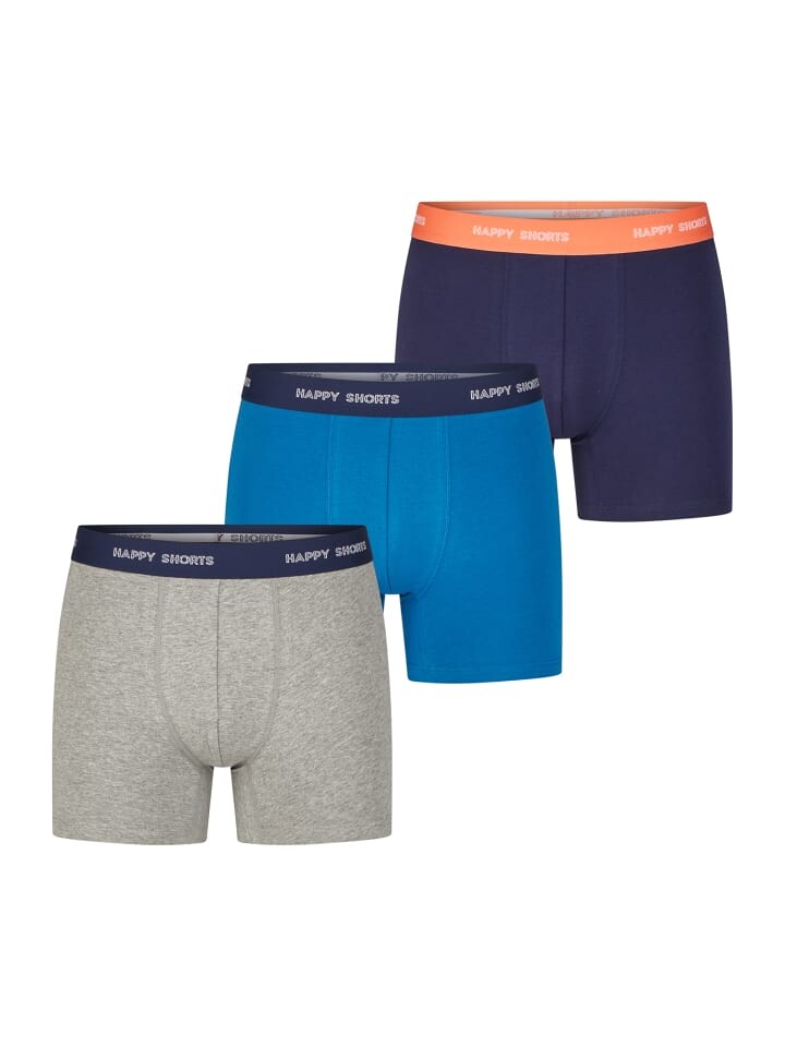 

Боксеры Happy Shorts Retro Pants Jersey, цвет grey-blue
