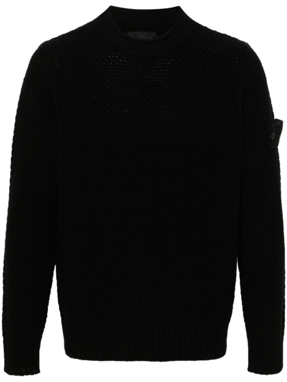 

Stone Island свитер с нашивкой Compass, черный