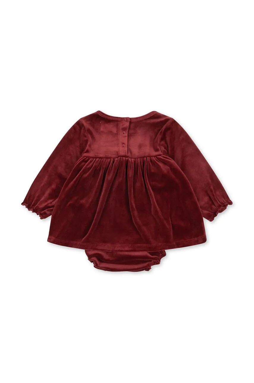 Платье Konges Sløjd для новорожденных JINGLE КОМБИНЕЗОН DRESS GRS, красный — фото 3