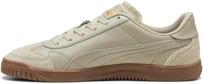 Мужские кроссовки PUMA Porsche Legacy X Club 5V5 Lux на шнуровке, повседневные, бежевые — фото 3