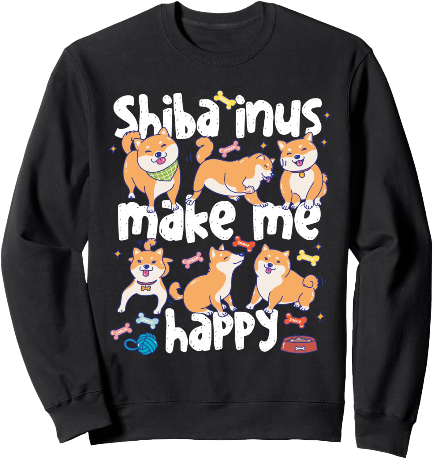 

Толстовка с изображением сиба-ину в косметике, черная Shiba Inu Japanese Shiba-Ken Dog Designs