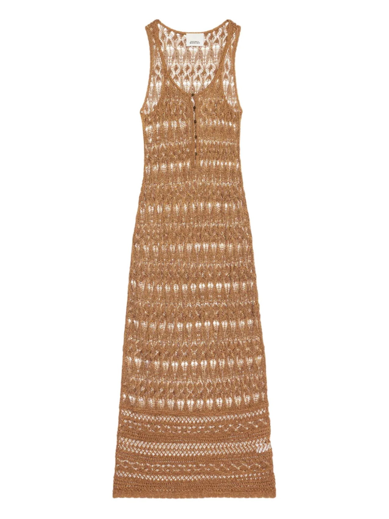 

Платье макси Пернилла ISABEL MARANT, коричневый
