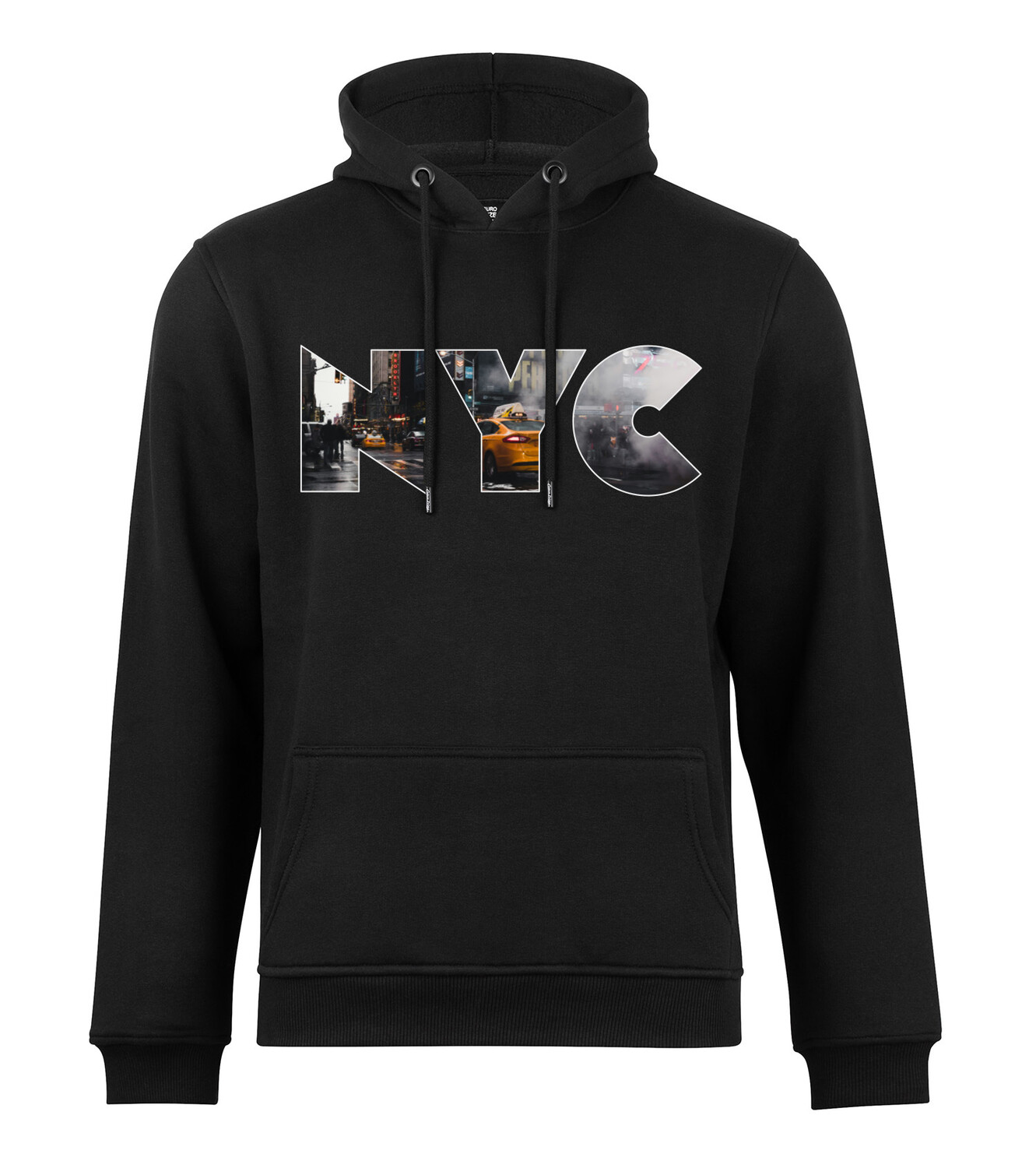 

Толстовка Cotton Prime Skyline Hoodie New York Weltenbummler Kollektion, черный