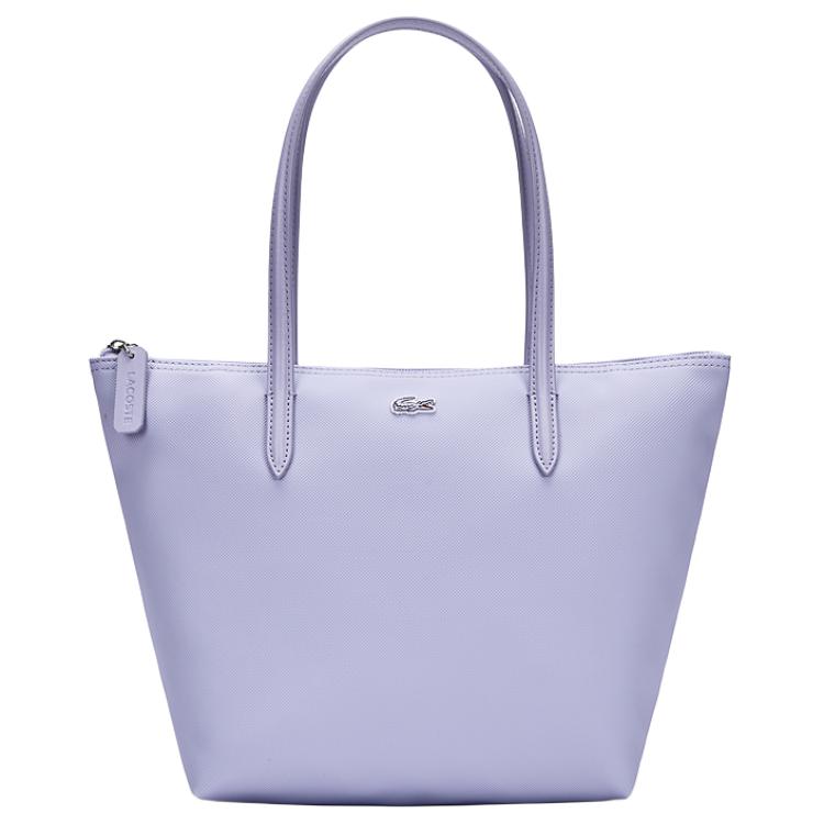 

LACOSTE Плечевая сумка из ПВХ среднего размера женская светло-фиолетовая, Light Purple