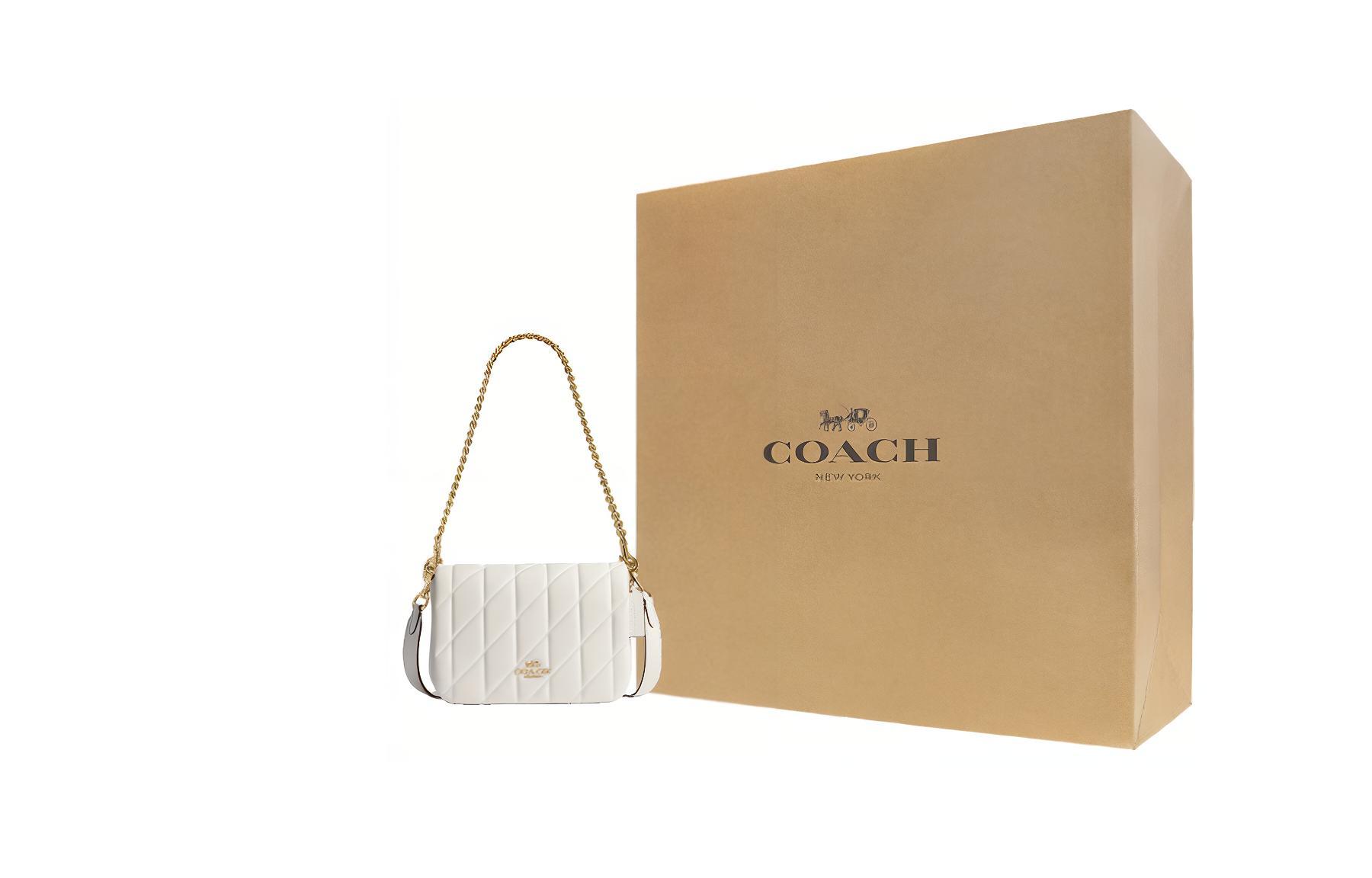 

COACH Кожаная сумка через плечо
