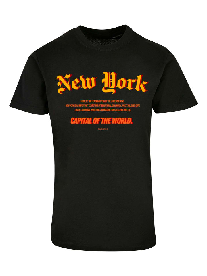 

F4NT4STIC Футболка New York TEE UNISEX черного цвета, Черный, F4NT4STIC Футболка New York TEE UNISEX черного цвета