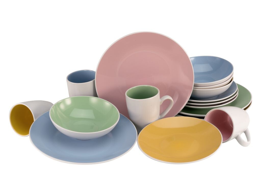 

CreaTable, 23276, Nice Cream Colorful, комбинированный сервиз, 16 предметов, керамика, мультиколор