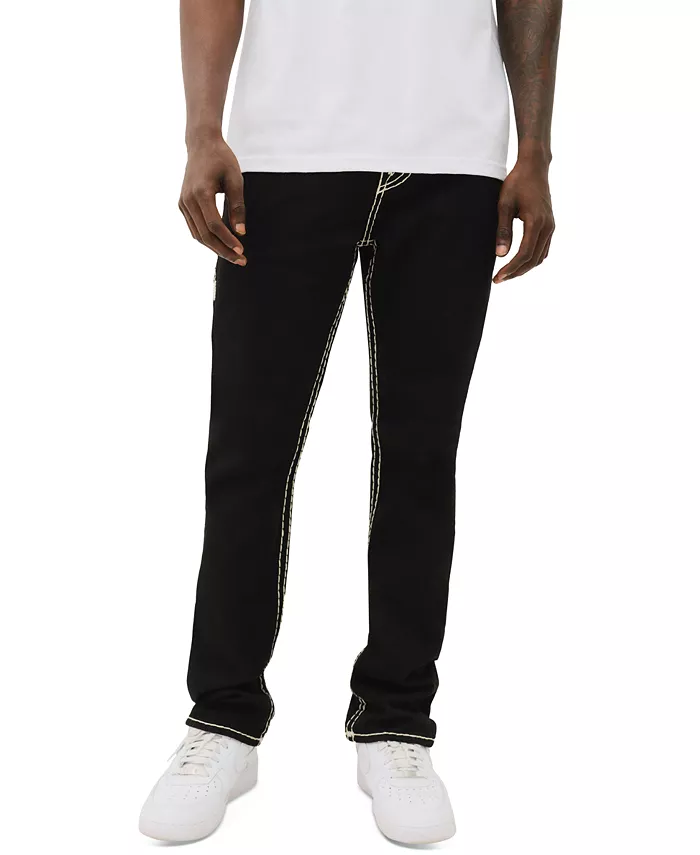 

Мужские джинсы прямого кроя True Religion, черный