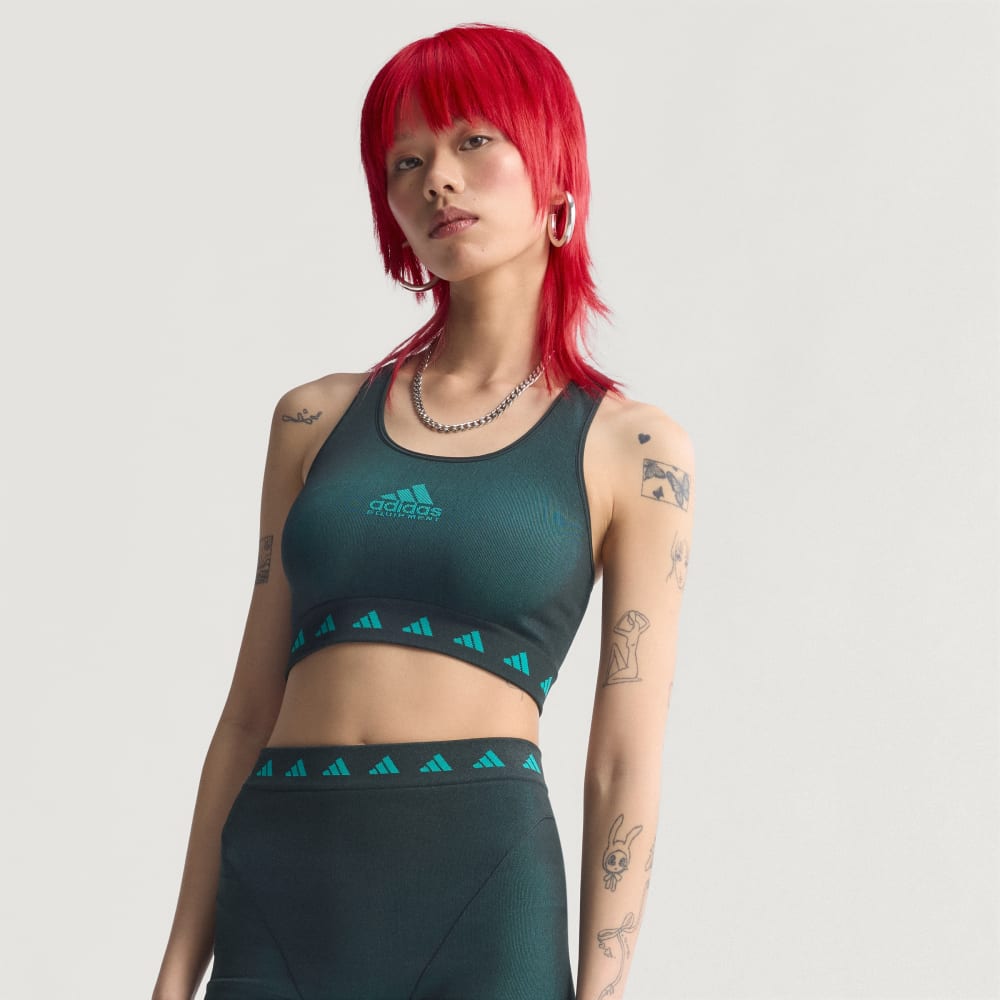 

Топ Adidas Equipment Top, цвет Black/Equipment Green