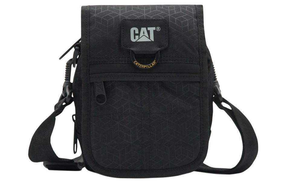 

CAT Поясная сумка на молнии из полиэстера черная унисекс, Black