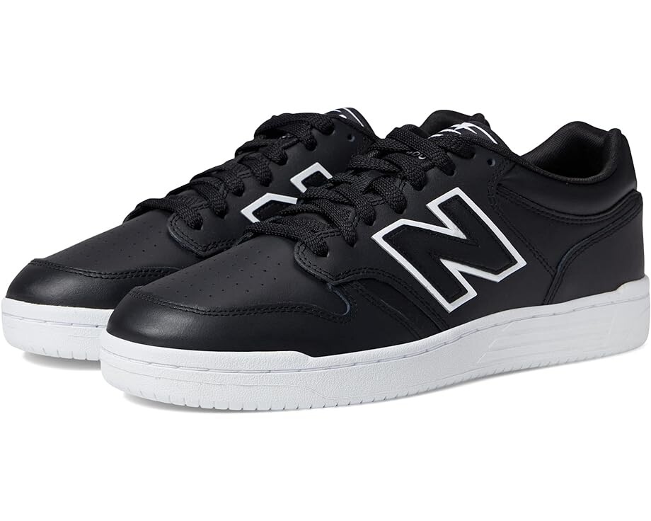 

Кроссовки New Balance Classics BB480L v1, цвет Black/White