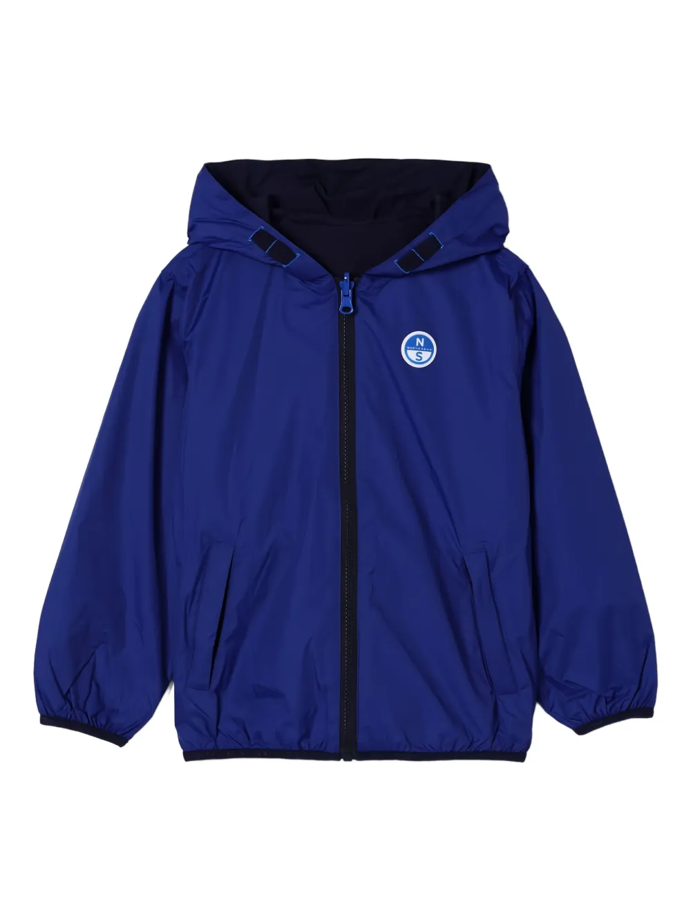 

Куртка с капюшоном на молнии North Sails Kids, синий