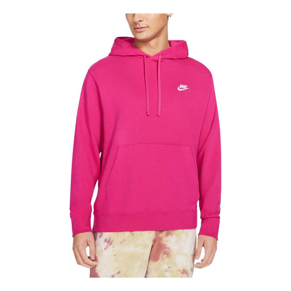 

Толстовка клубный пуловер с капюшоном Nike, розовый