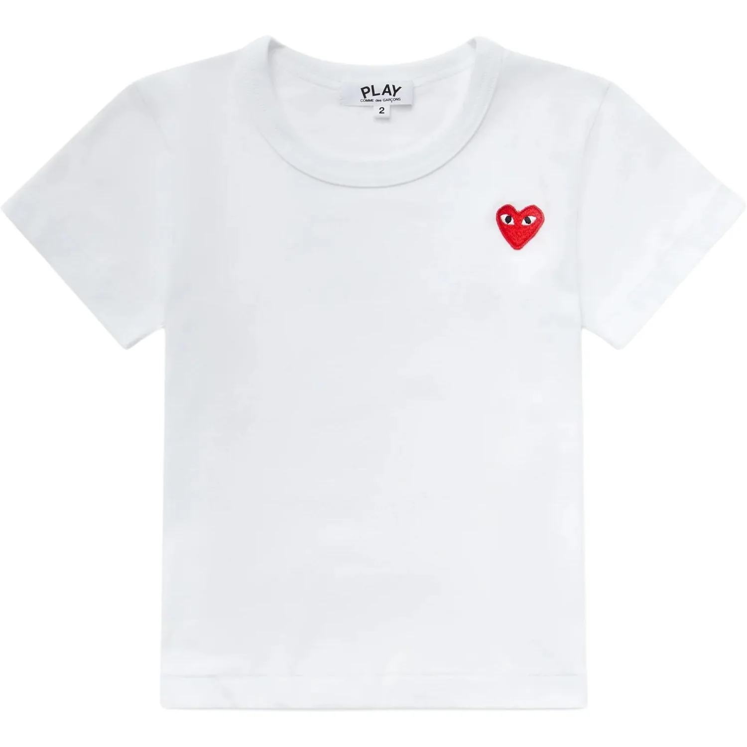 Футболка для детей Crew Neck Moderate CDG Play, белый