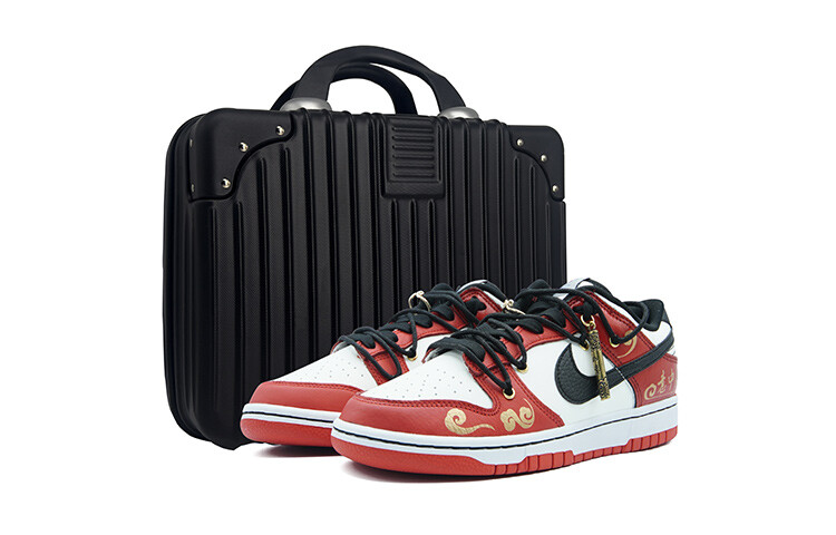 

Кроссовки Nba X Nike Dunk Skateboard Shoes Women's Low-Top Red White/Black
