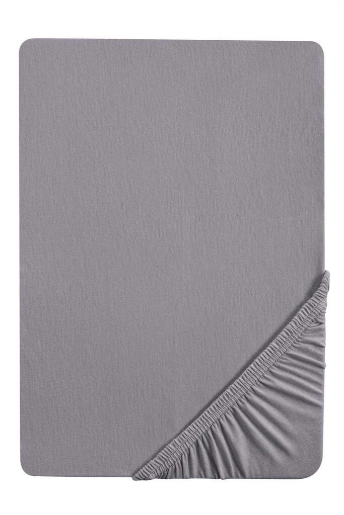 

Простыня на резинке из трикотажа biberna СЕРЕБРЯНЫЙ/СЕРЫЙ 180x200-200x220 см