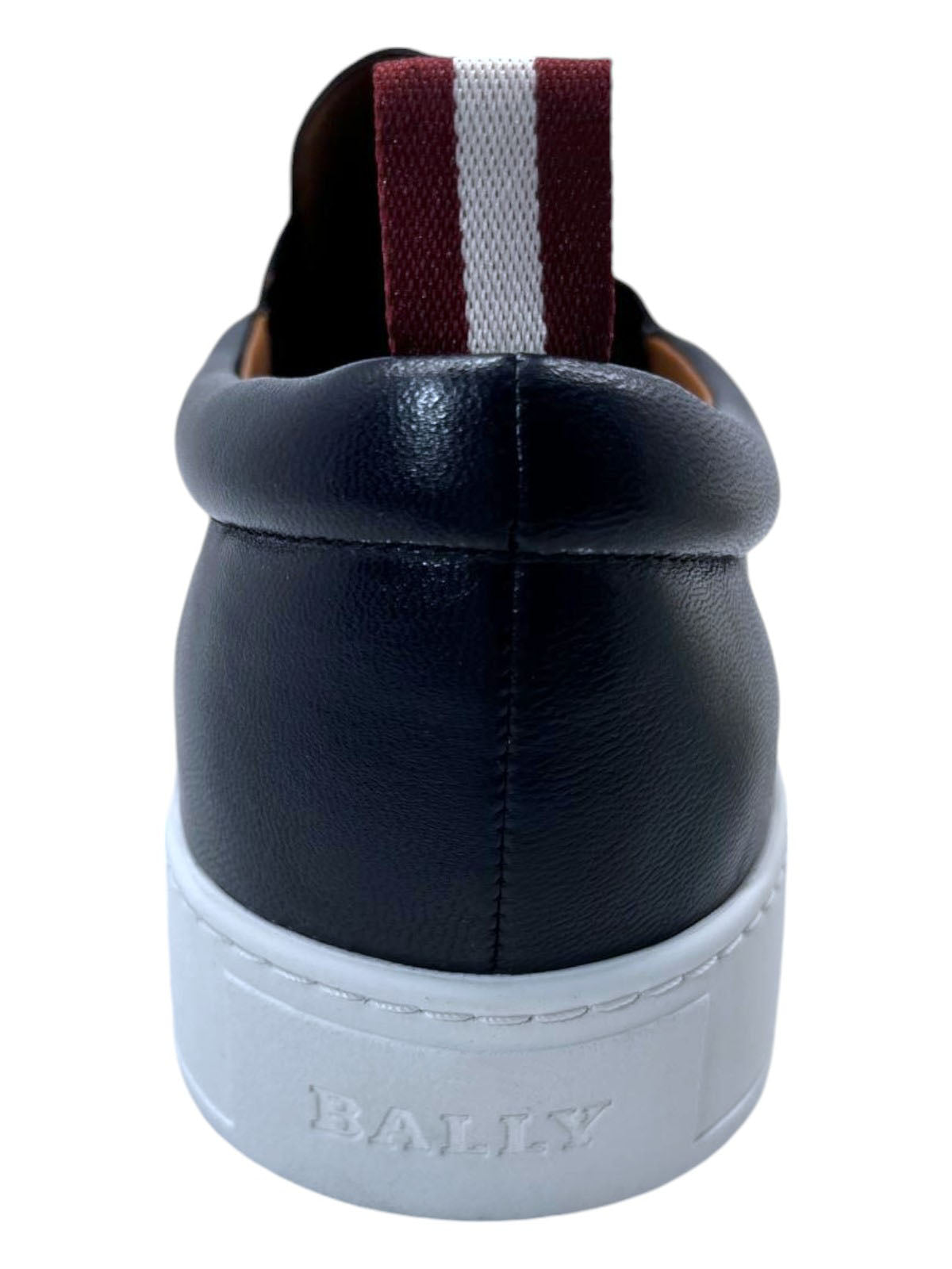 Bally Bently 6230475 Мужские кроссовки из кожи ягненка цвета чернил наппа — фото 4
