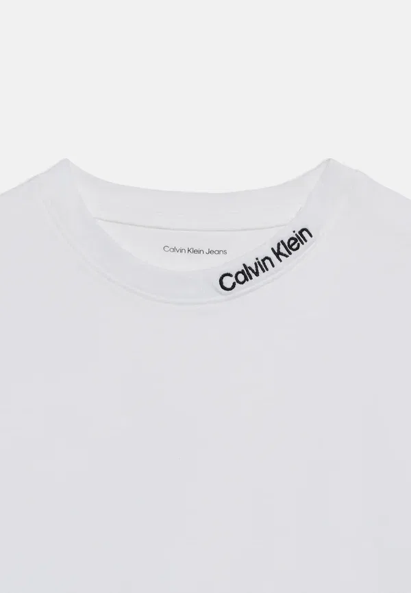 Футболка Calvin Klein Jeans Logo basic t-shirt, ярко-белый — фото 3