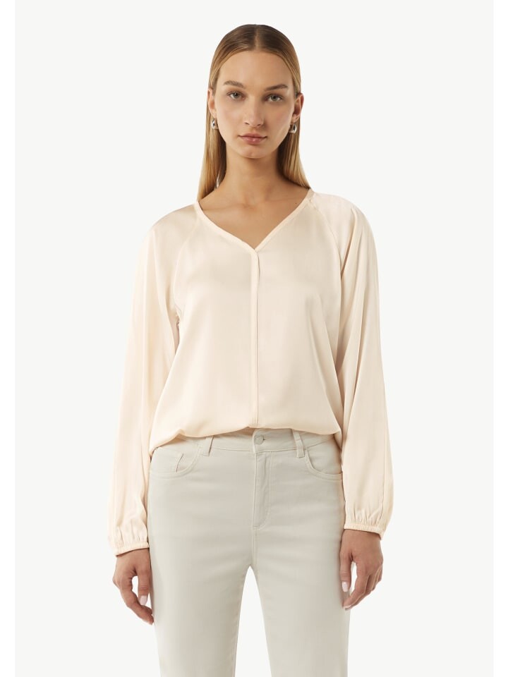 

Блуза comma CI Bluse langarm, кремовый