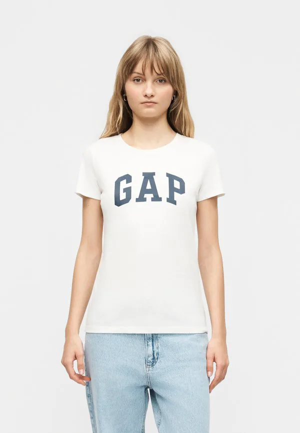 Футболки с принтом "франшиза", набор из 2 штук Gap, Pink/White — фото 2