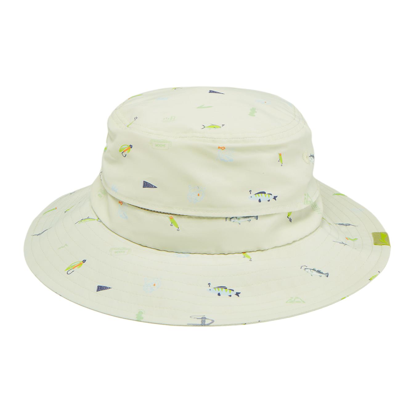 

LINING Детская зелёная панама из полиэстера, Green