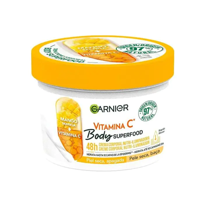 

Крем для тела BodyFood Crema Corporal Mango Garnier, 380 ml