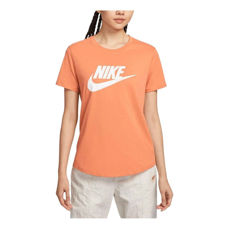 

Футболка (WMNS) Nike Sportswear Essentials T-Shirt Asia Sizing 'Orange', оранжевый