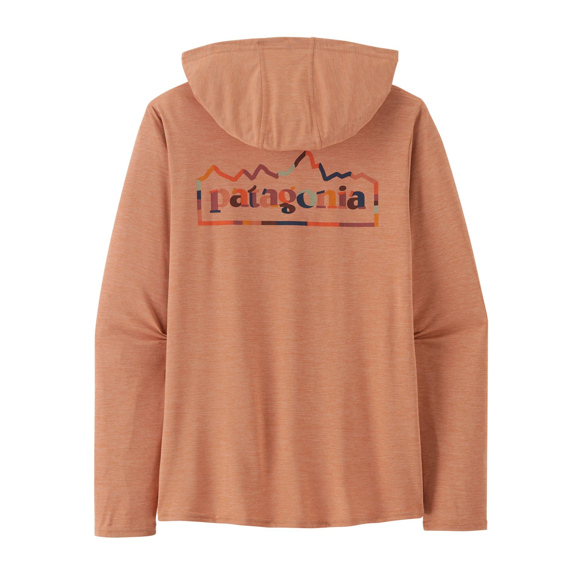 Женская толстовка Capilene Cool Daily с графическим принтом Patagonia, Unity Fitz/Terra Pink X-Dye — фото 3