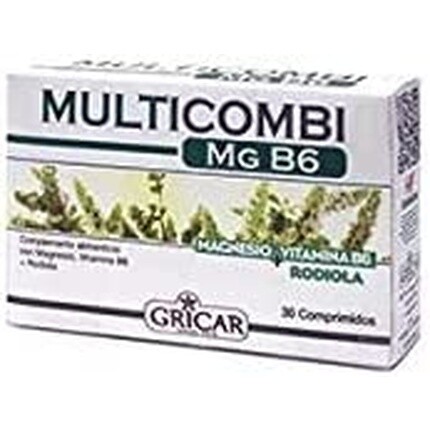 

Нутрикосметика Гербофарм Мультикомби Mg B6 30 таблеток Herbofarm