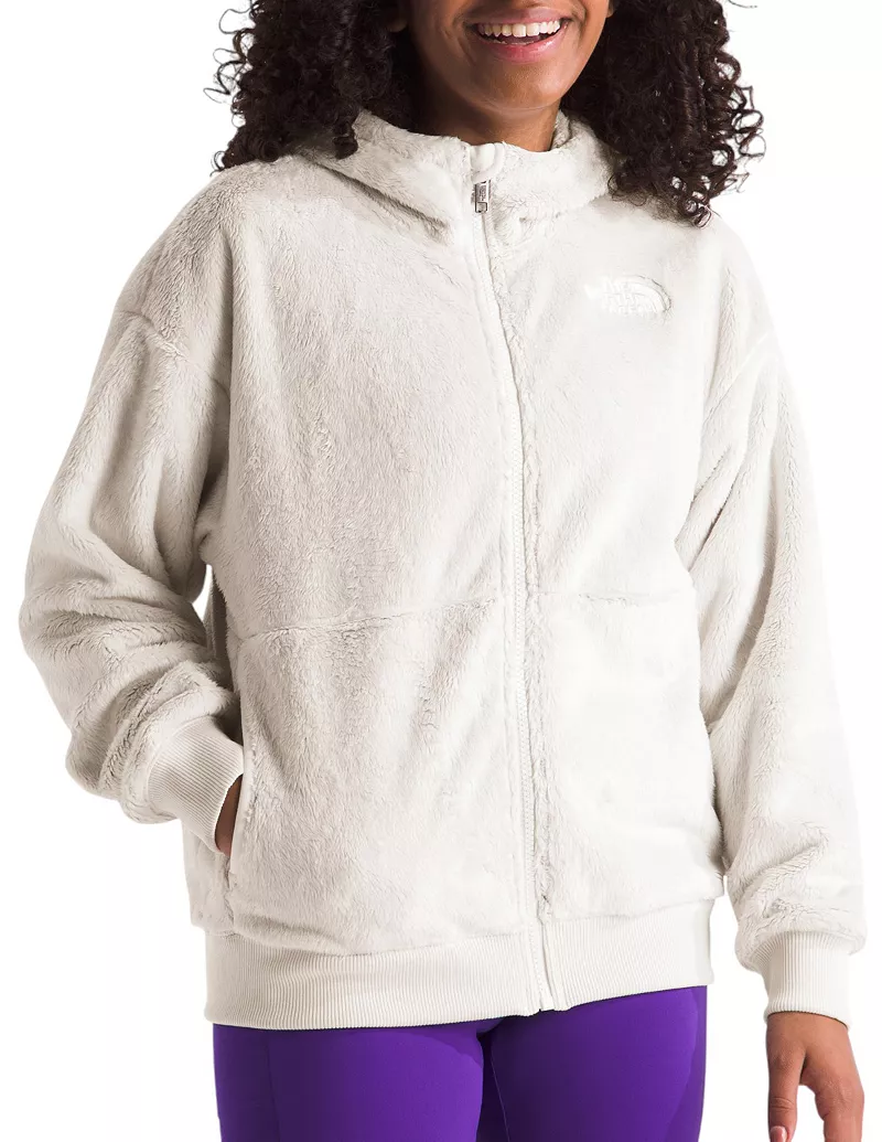 

Флисовая толстовка с молнией во всю длину Osito для девочек The North Face, цвет White Dune