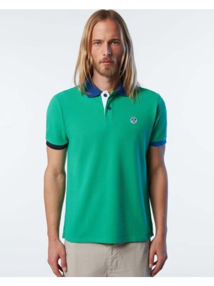 

Поло North Sails Polo, зеленый