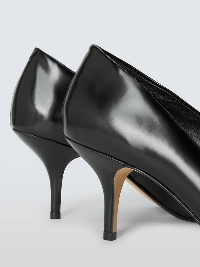 Ascot Leather Essential туфли-лодочки на среднем каблуке John Lewis, Black — фото 4