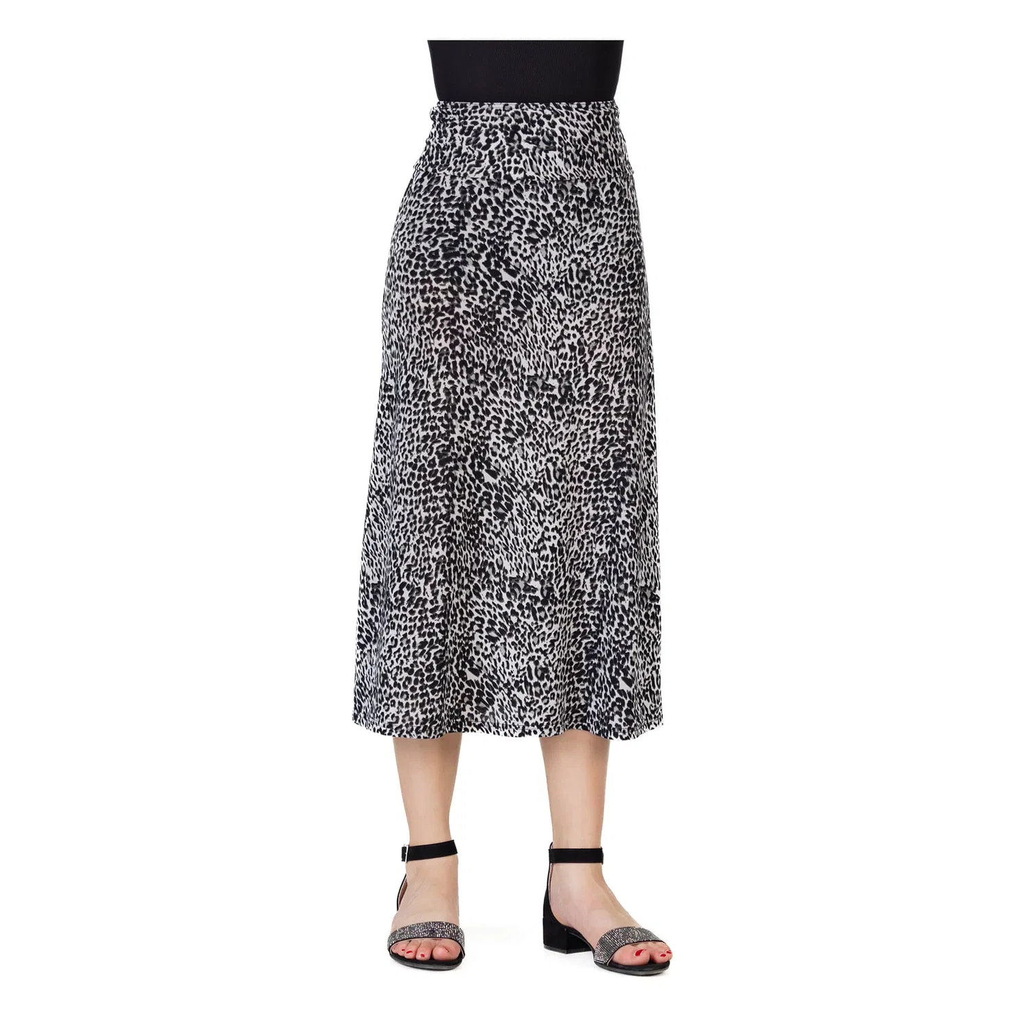 24sevenkid Детская макси-юбка с эластичным поясом 24seven Comfort Apparel, Multi