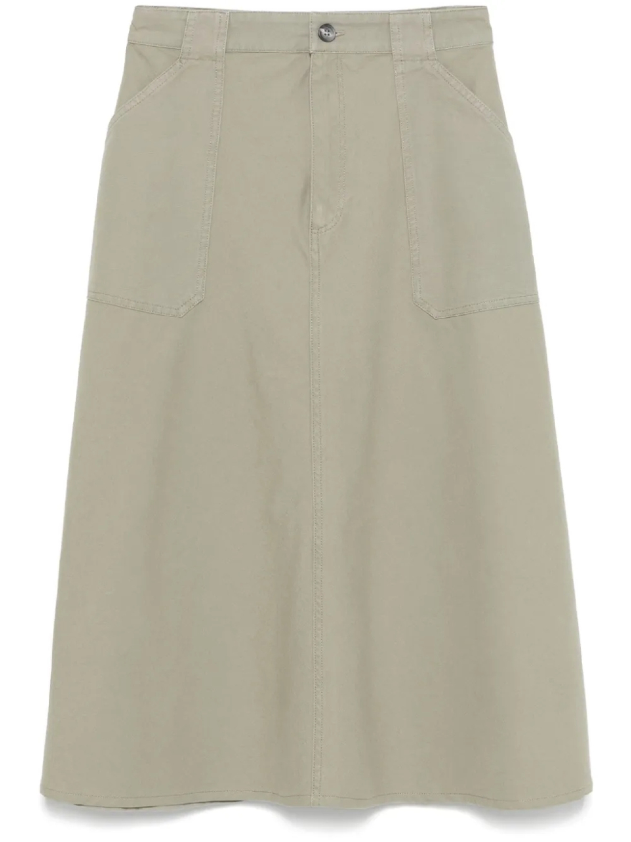 

Юбка миди APC Laurie A.P.C., зеленый