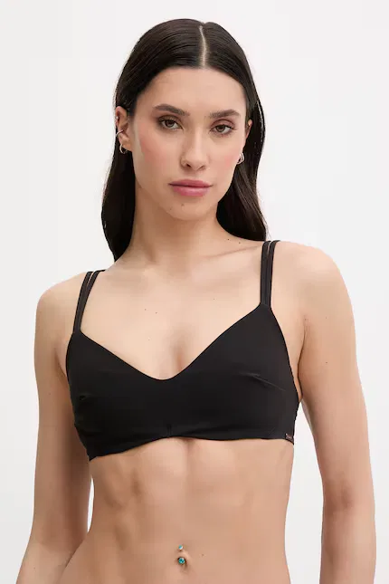 Бикини с чашками на косточках Calvin Klein, черный
