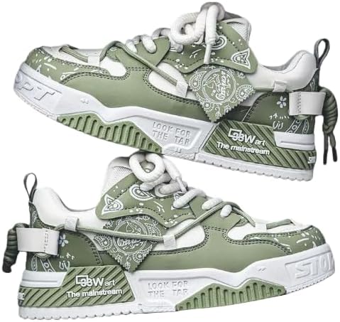 

Мужские удобные повседневные кроссовки для скейтборда и прогулок, модные мужские кроссовки Generic, зеленый