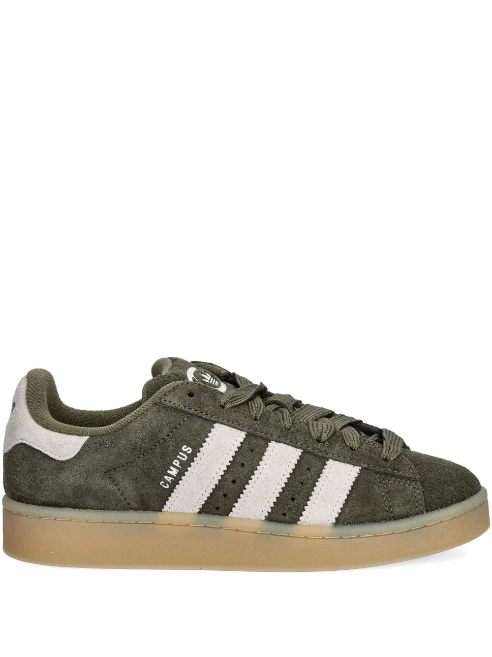 

Замшевые кроссовки Campus 00-х adidas, зеленый