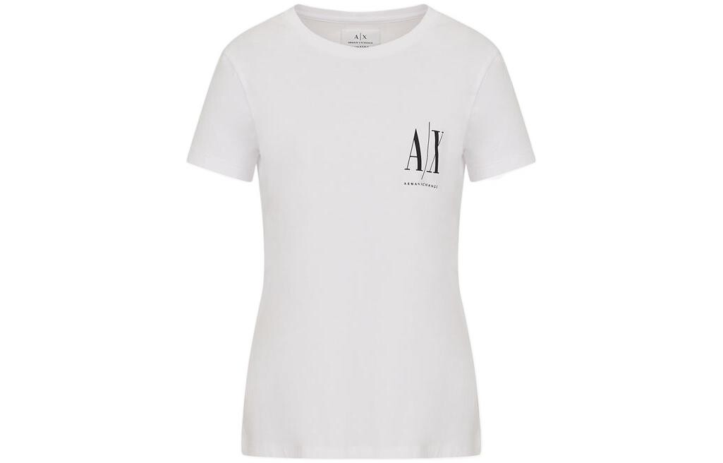

Футболка женская белая Armani Exchange