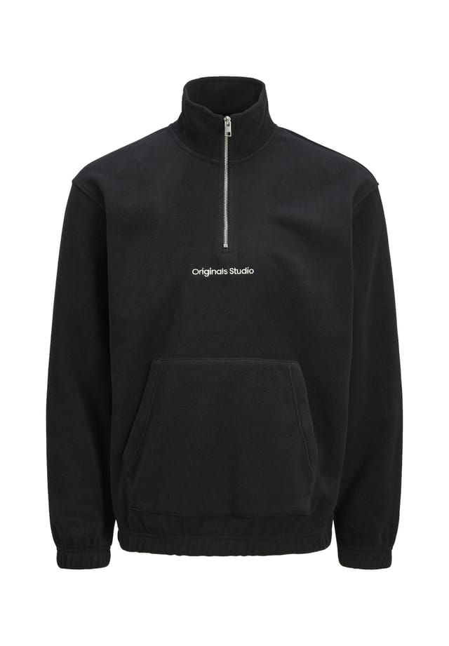 

Толстовка вестербро флисовый свитер Jack & Jones, черный