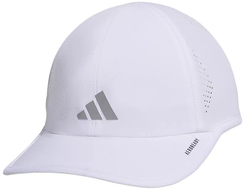 

Женская кепка Adidas Superlite 3, цвет White/Silver Metallic