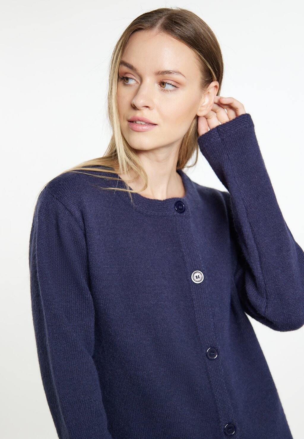 

Кардиган BOUNDRY DreiMaster, цвет Mottled Dark Blue