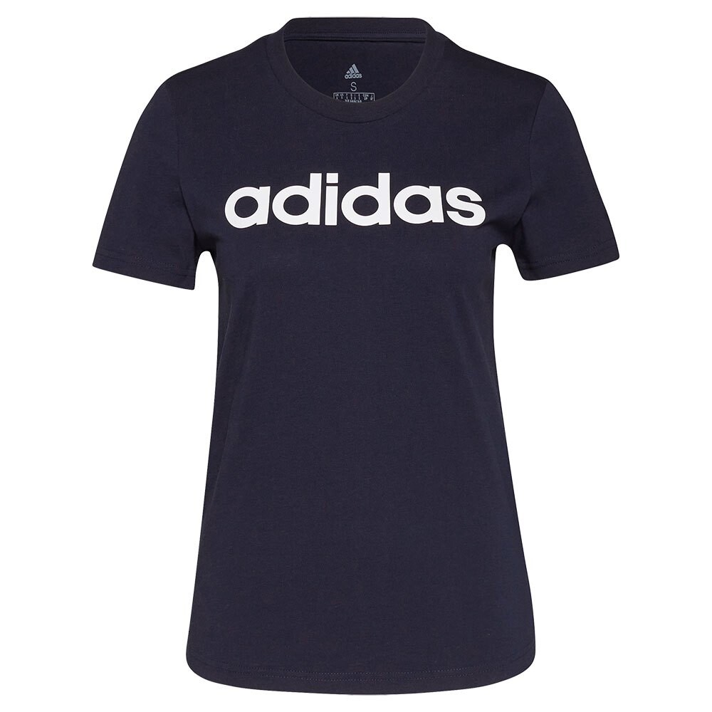 Футболка adidas Linear, синий — фото 3
