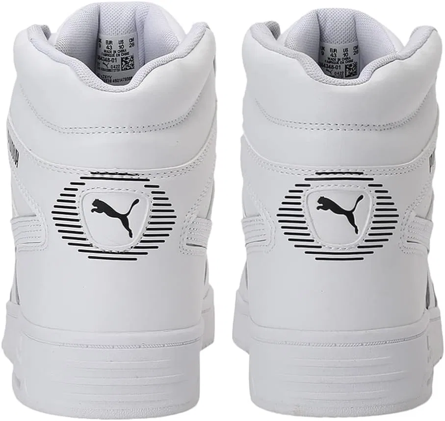 Мужские кроссовки PUMA Mid Slipstream Mid, White Black — фото 4