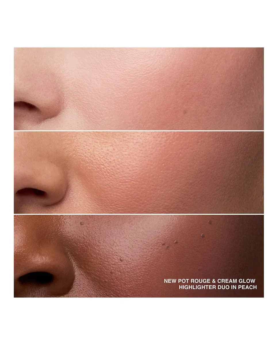 Румяна и хайлайтер Cream Glow Highlighter Bobbi Brown, Peach — фото 4