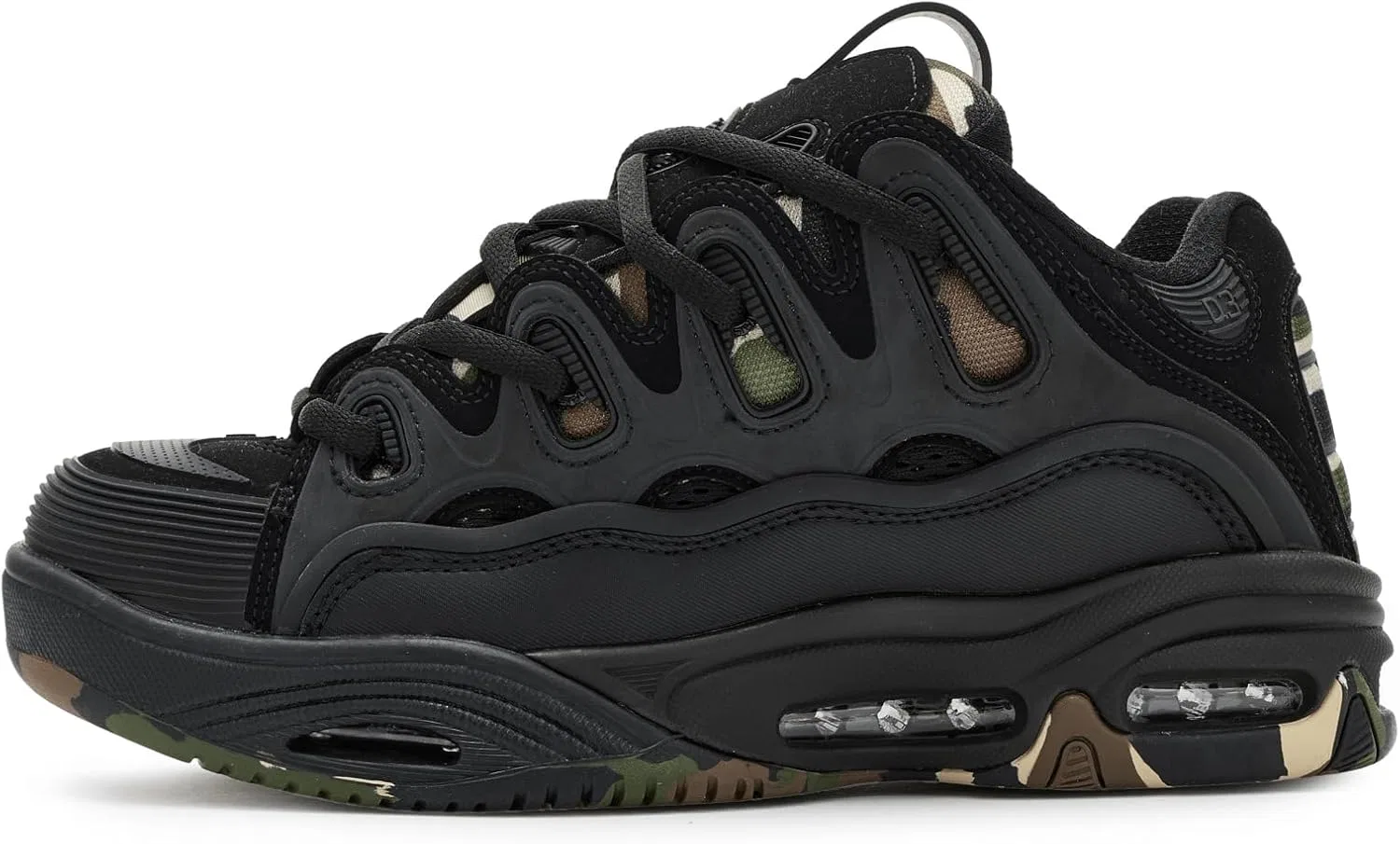 Кроссовки мужские Osiris D3 2001, Black/Camo — фото 4
