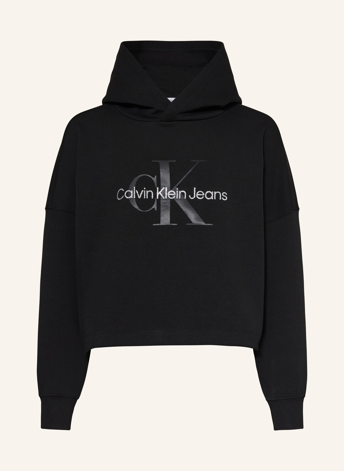 

Толстовка с капюшоном Calvin Klein, черный
