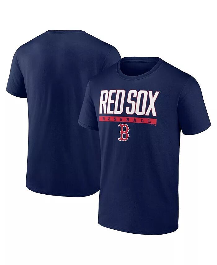 

Мужская темно-синяя футболка Boston Red Sox Power Hit Fanatics