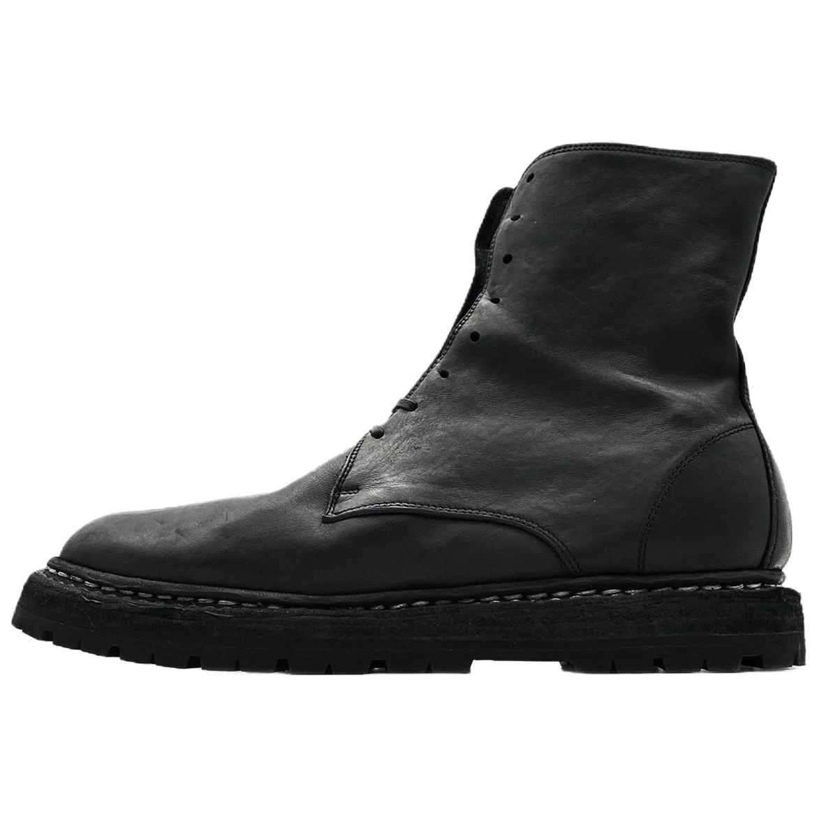 GUIDI Ботинки тактические мужские из конской кожи 9950VN черные