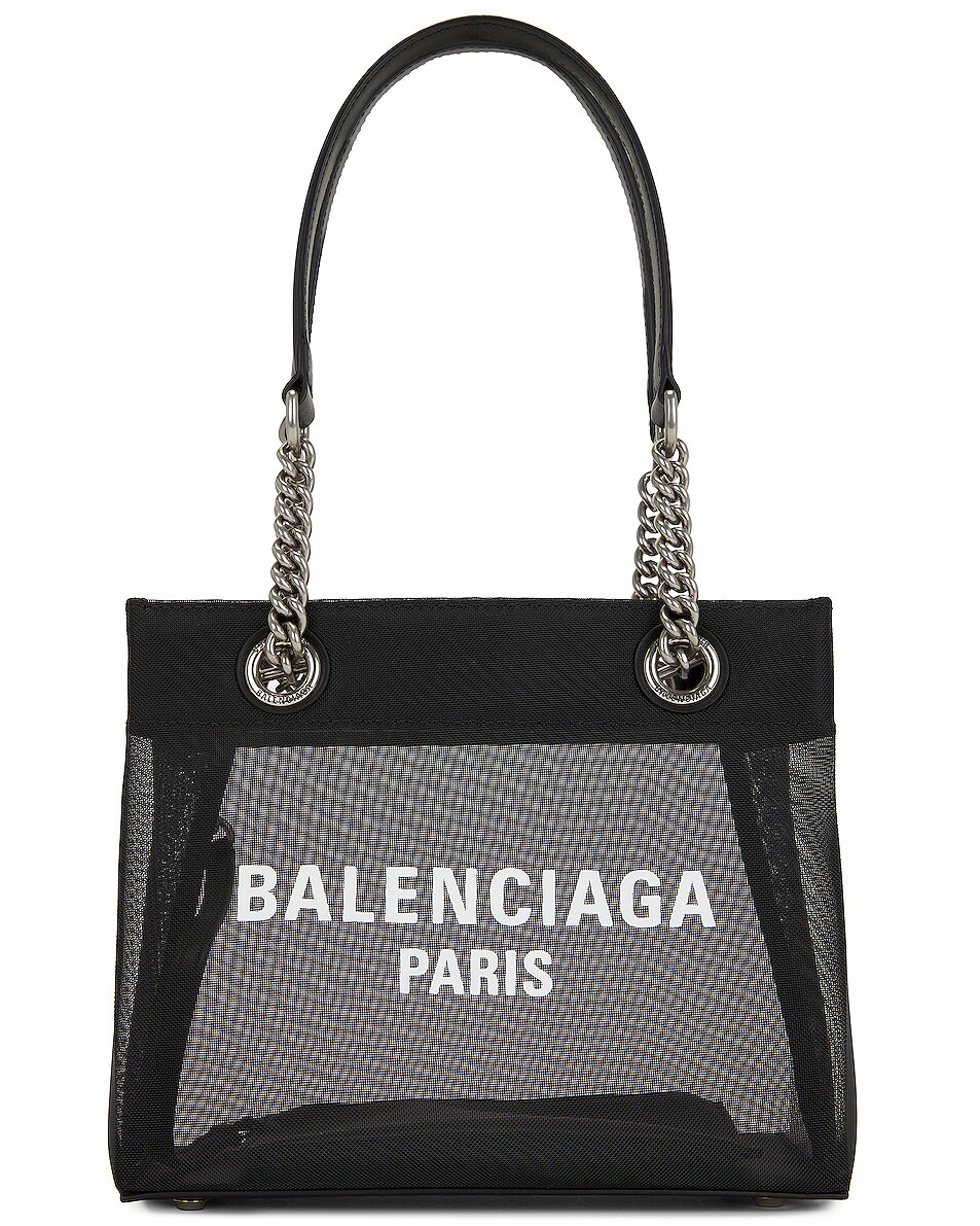 

Маленькая большая сумка беспошлинной торговли Balenciaga, цвет Black & White